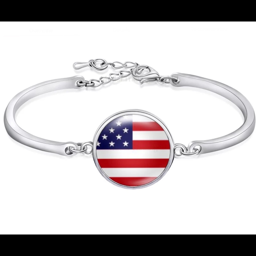 American Flag Bracelet